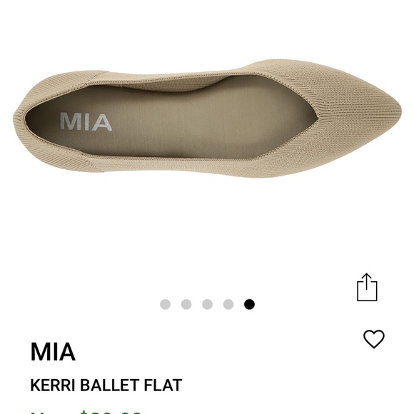 MIA Kerri Ballet Flat - Fuchsia - NWOB - Picture 3 of 5